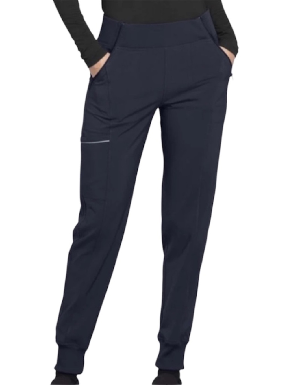 Cherokee Infinity Black Jogger Scrub Pants Women’s 2XL